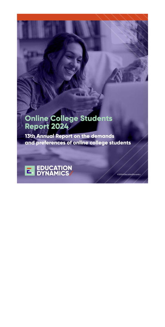 EducationDynamics' Online College Students Report 2024