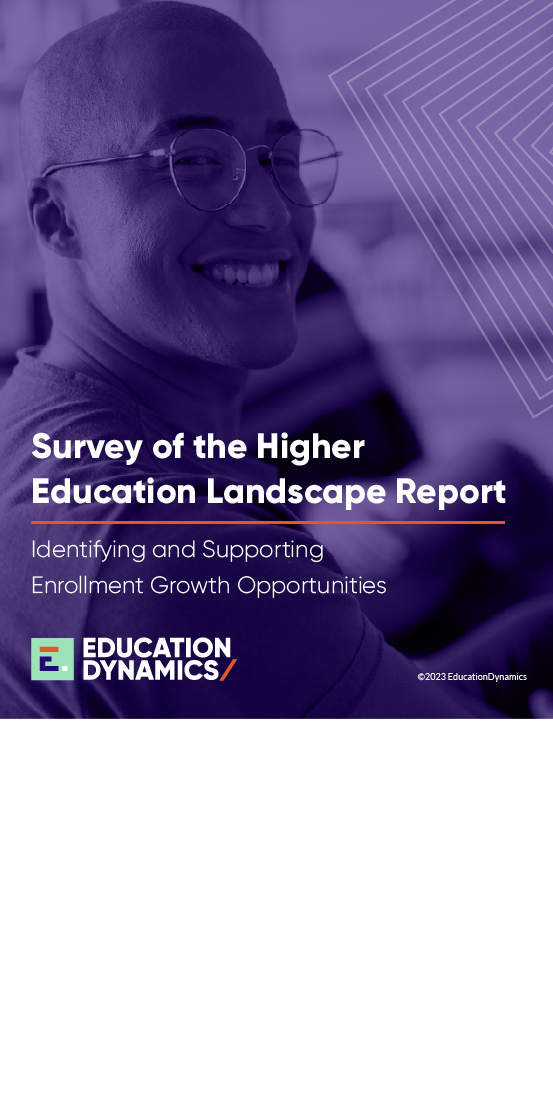 Survey of the Higher Education Landscape Report Cover Image